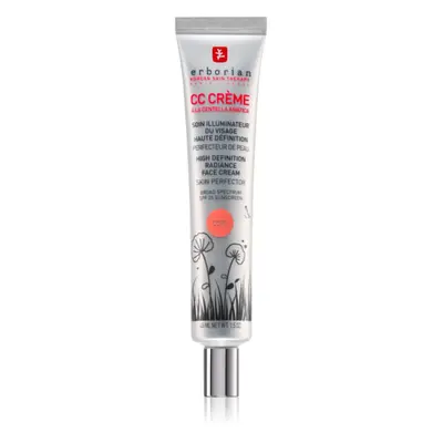 Erborian CC Crème Centella Asiatica Radiance arckrém bőrtökéletesítő SPF 25 nagy csomagolás árny