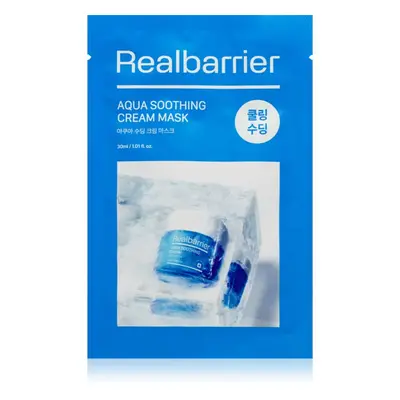 Real Barrier Aqua Soothing Cream Mask hidratáló gézmaszk 30 ml