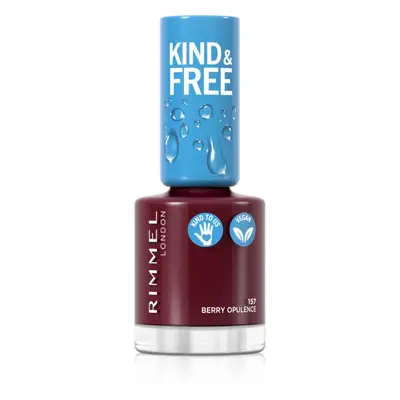 Rimmel Kind & Free körömlakk árnyalat 157 Berry Opulence 8 ml