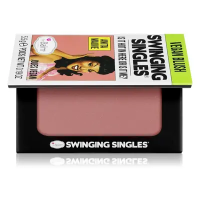 theBalm Swinging Singles Blush kompakt arcpirosító árnyalat Anita Mauve 5.5 g