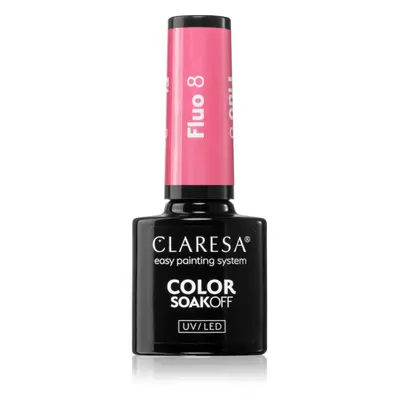 Claresa SoakOff UV/LED Color Fluo géles körömlakk árnyalat 5 g