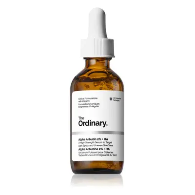 The Ordinary Alpha Arbutin 2% + HA fényesítő hatású arcszérum hialuronsavval 60 ml