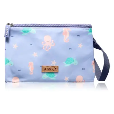 Saro Baby Lunch Bag zacskó nassolnivaló Blue 14,5x21,5 cm 1 db