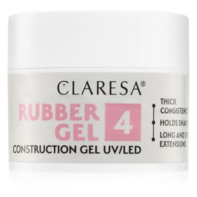 Claresa Rubber Gel Construction Gel UV/LED körömhosszabító gél lakk árnyalat 04 12 g