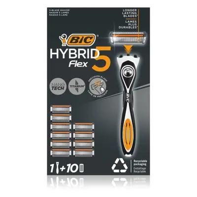 BIC Flex5 Hybrid borotva + tartalék pengék