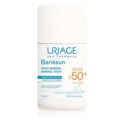 Uriage Bariésun Mineral Stick SPF 50+ ásványi védőkrém érzékeny területekre ceruzában SPF 50+ 18