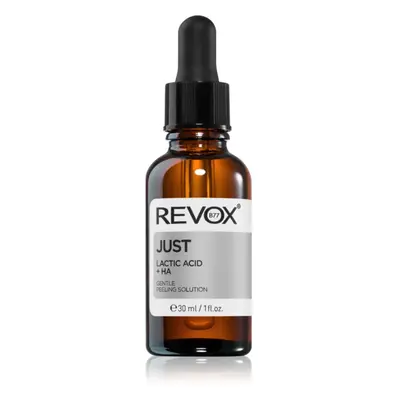 Revox B77 Just Lactic Acid + HA feszesítő hámlasztó szérum az arcra és a nyakra 30 ml