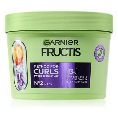 Garnier Fructis Hydra Curls hidratáló maszk hajra a hullámos és göndör hajra 370 ml