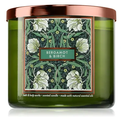 Bath & Body Works Bergamot & Birch illatgyertya 411 g