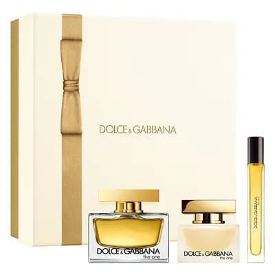 Dolce&Gabbana The One EDP Trio Gift Set ajándékszett hölgyeknek