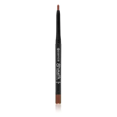 Essence 8h Matte Comfort Matt ajakceruza hegyezővel árnyalat 01 Cinnamon Spice 0,3 g