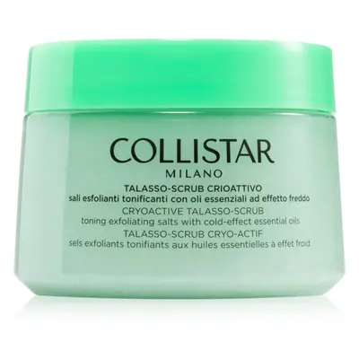 Collistar Cryoactive Talasso-Scrub energizáló testradír hűsítő hatással 700 g