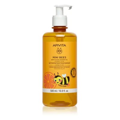 Apivita Mini Bees Gentle Kids Shower Gel Orange&Honey tusfürdő gél testre és hajra gyermekeknek 