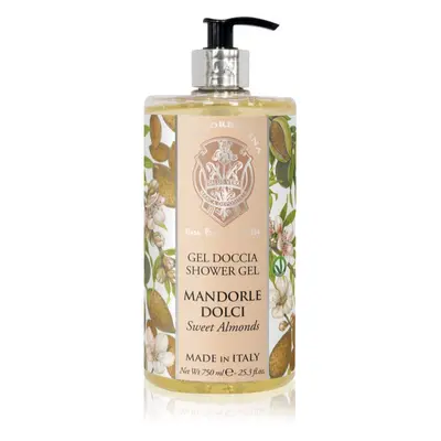 La Florentina Sweet Almonds Shower Gel természetes tusoló gél mandulaolajjal 750 ml