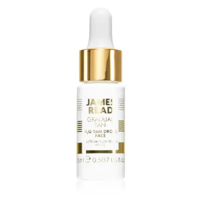 James Read Gradual Tan H2O Tan Drops önbarnító cseppek az arcra 15 ml