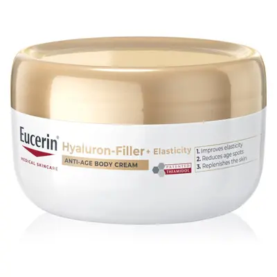 Eucerin Hyaluron-Filler + Elasticity Anti-Age Body Cream testápoló krém fiatalító hatással 200 m