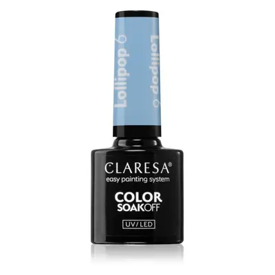 Claresa SoakOff UV/LED Color Lollipop géles körömlakk árnyalat 6 5 g