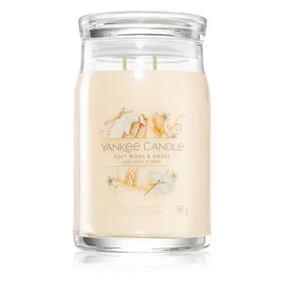 Yankee Candle Soft Wool & Amber illatgyertya 567 g