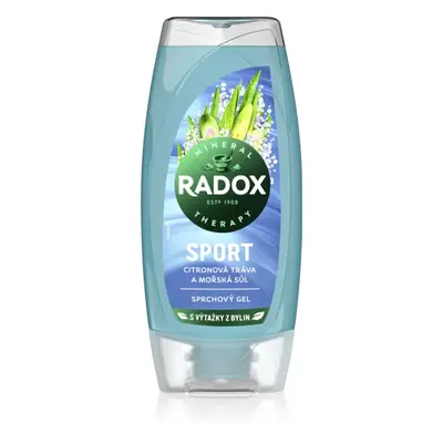 Radox Sport Mint & Sea Salt energizáló tusfürdő gél hölgyeknek 225 ml