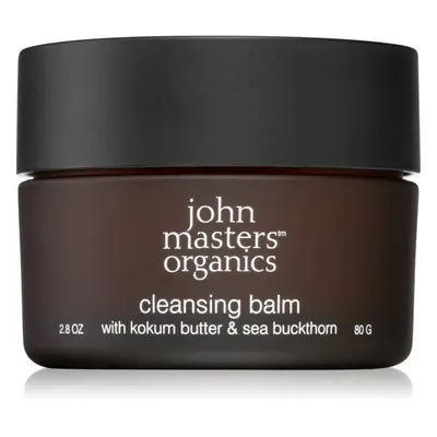 John Masters Organics Kokum Butter & Sea Buckthorn Cleansing Balm lemosó és tisztító balzsam 80 