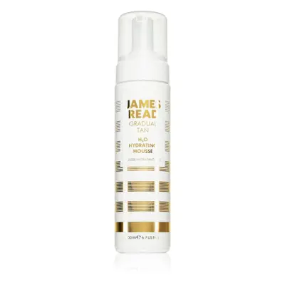 James Read Gradual Tan H2O Hydrating Mousse önbarnító hab fiatalító hatással 200 ml