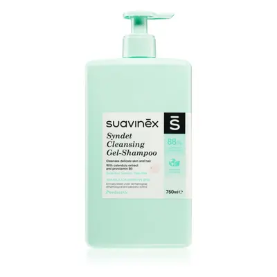 Suavinex Syndet Cleansing Gel-Shampoo sampon gyermekeknek 2 az 1-ben 0 m+ 750 ml