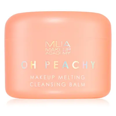 MUA Makeup Academy Oh Peachy sminklemosó balzsam olajjal barack illatú 70 g