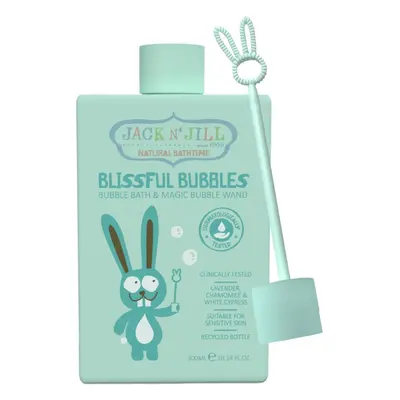 Jack N’ Jill Natural Bathtime Blissful Bubbles habfürdő buborékfújóval 300 ml