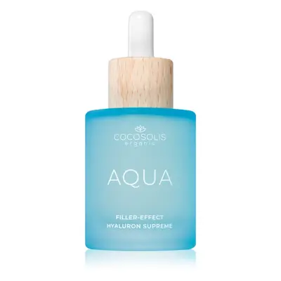 COCOSOLIS AQUA Filler-Effect Hyaluron Supreme hidratáló szérum a fiatalos kinézetért 50 ml