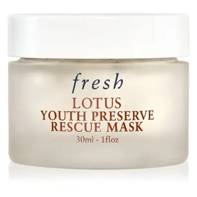 fresh Lotus Youth Preserve Rescue Mask hámlasztó maszk öregedés ellen 30 ml