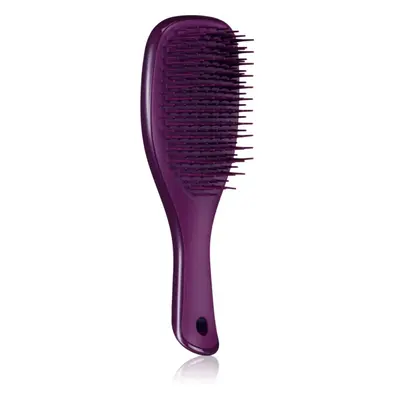 Tangle Teezer Mini Ultimate Detangler Midnight Plum kis lapos hajkefe egyenes és göndör hajra 1 