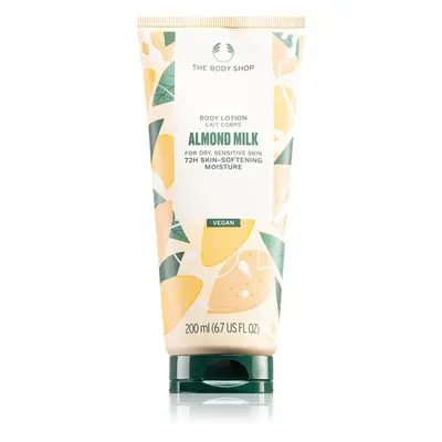 The Body Shop Almond Milk Body Lotion testápoló tej száraz és érzékeny bőrre 200 ml