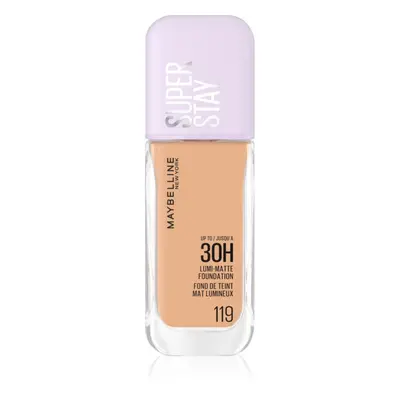 MAYBELLINE NEW YORK SuperStay Lumi-Matte tartós alapozó árnyalat 119 35 ml