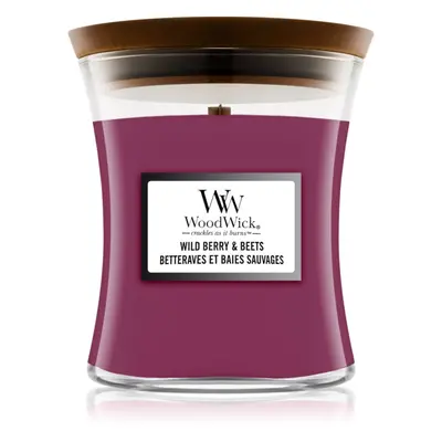 Woodwick Wild Berry & Beets illatgyertya fa kanóccal 275 g