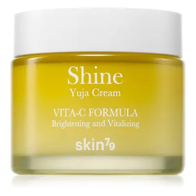 Skin79 Shine Yuja Cream Vita-C Formula hidratáló és élénkítő arckrém a hiperpigmentációs bőrre 7