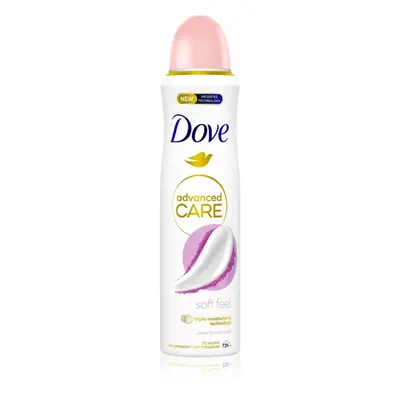 Dove Advanced Care Soft Feel izzadásgátló spray 72 óra Peony & Amber 150 ml