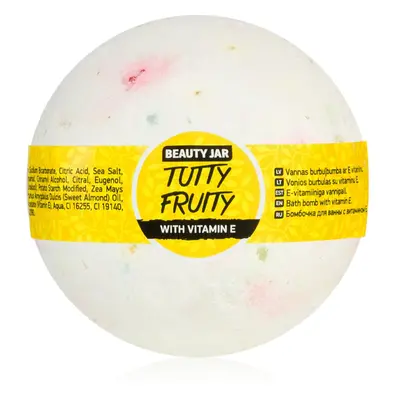 Beauty Jar Tutty Fruity fürdőgolyó E-vitaminnal 150 g