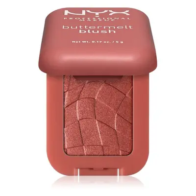 NYX Professional Makeup Buttermelt Blush púderes arcpír árnyalat 09 Feeling Butta 5 g