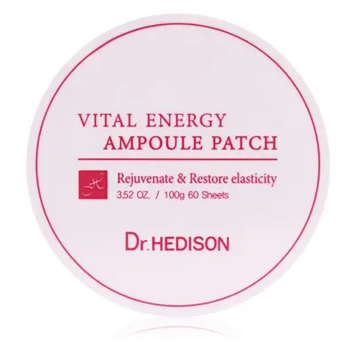 Dr. HEDISON Rejuvenate & Restore Elasticity hidrogél maszk a szem körül öregedés ellen 60 db