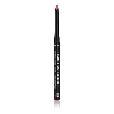 Rimmel Lasting Finish Exaggerate automatikus szájkontúrceruza árnyalat 063 Eastend Pink 0,25 g