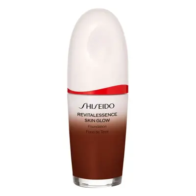 Shiseido Revitalessence Skin Glow Foundation könnyű alapozó világosító hatással SPF 30 árnyalat 