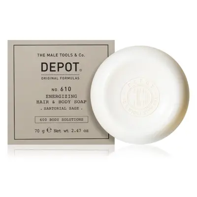 Depot No. 610 Energizing Hair&Body Soap szappan testre és hajra 70 g