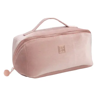 SOSU Cosmetics Luxury Velvet Vanity Bag nagyméretű női kozmetikai táska árnyalat Nude 1 db