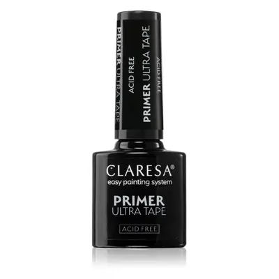 Claresa Primer Acid Free Ultra Tape alapozó körömlakk a maximális tapadásért 5 ml