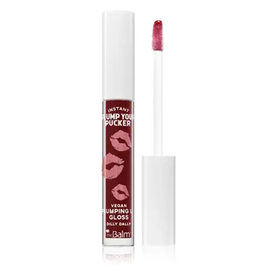 theBalm Plump Your Pucker Lip Gloss dúsító ajakfény árnyalat Dilly Dally 2.7 ml