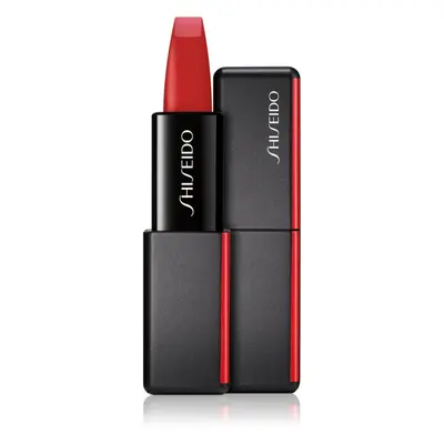 Shiseido ModernMatte Powder Lipstick matt púderes ajakrúzs árnyalat 514 Hyper Red (True Red) 4 g