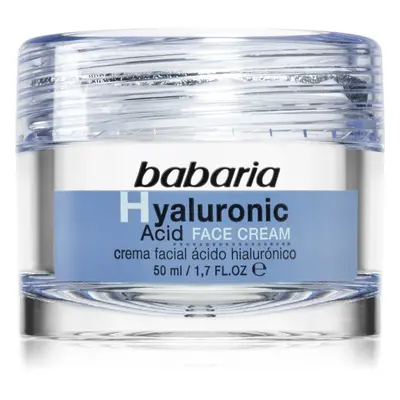 Babaria Hyaluronic Acid hidratáló arckrém 50 ml