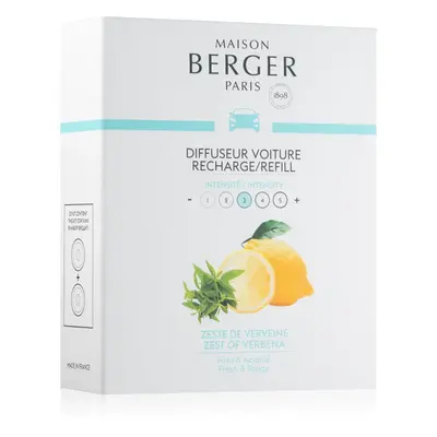 Maison Berger Paris Zest of Verbena illat autóba utántöltő 2 x 17 g