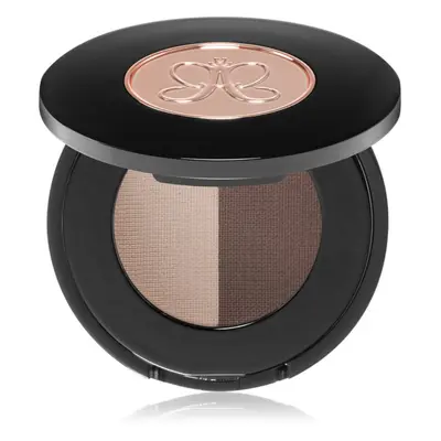 Anastasia Beverly Hills Brow Powder Duo púder szemöldökre árnyalat Dark Brown 2x0,8 g