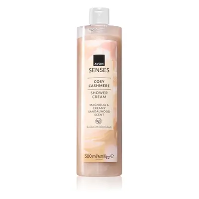 Avon Senses Cosy Cashmere krémes tusoló gél 250 ml